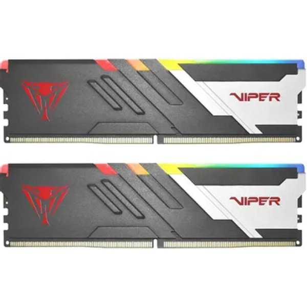 Patriot DDR5 DIMM 64Gb 2x32Gb 5200MHz PVVR564G520C40K Viper Venom RGB RTL Gaming PC5-41600 CL40 288-pin 1.35В с радиатором Ret