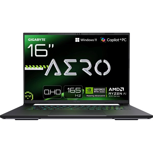 Gigabyte Aero X16 1WH [1WH93KZC64DH] White 16" {QHD+ Ryzen AI 7 350 /32Gb/ SSD1Tb/RTX5070 8Gb/Win 11}