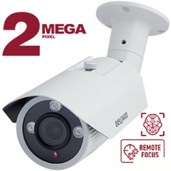 BEWARD B2531RVZ2 Уличная IP-камера 2 Мп, 1/2.8'' КМОП SONY Starvis, объектив 5.0-50 мм, ИК-подсветка до 60м, microSDXC (до 128 ГБ), детекция лиц, IP66
