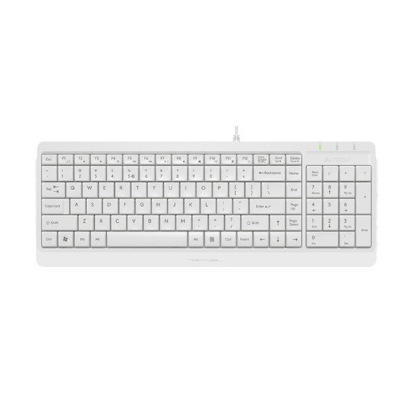 Клавиатура A4Tech Fstyler FK15 белый USB (FK15 WHITE)