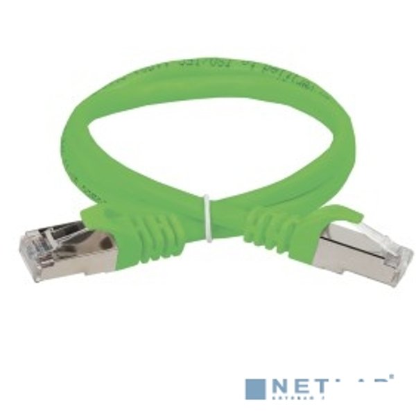 ITK PC02-C5EF-3M Коммутационный шнур (патч-корд), кат.5Е FTP, 3м, зеленый
