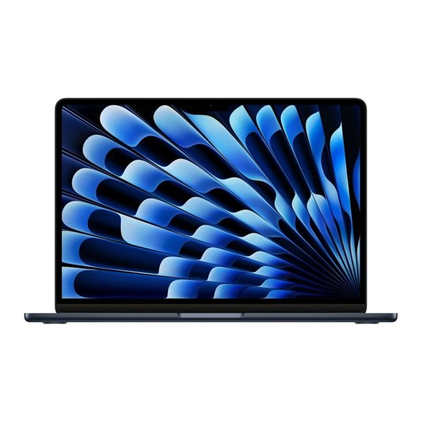 Apple MacBook Air 13-inch 2025 [MW133HN/A] (КЛАВ.РУС.ГРАВ.) Midnight 13.6" Liquid Retina {(2560x1600) M4 10C CPU 10C GPU/16GB/512GB SSD/рекоменд.переходник} (A3240)