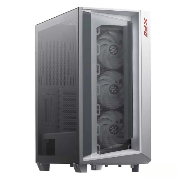 XPG CRUISER WHITE (CRUISERST-WHCWW) (Midi-Tower, белый, TG, 120mm ARGB fan*3)