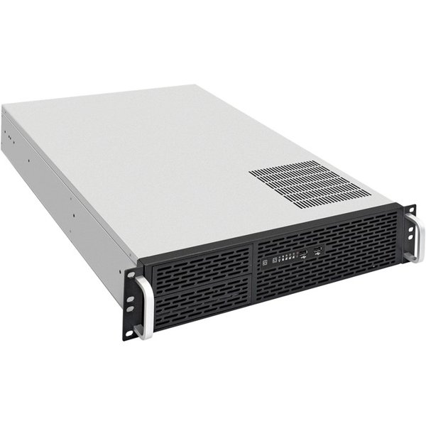 Exegate EX293348RUS Серверный корпус ExeGate Pro 2U650-06/2U2098L <RM 19", высота 2U, глубина 650, БП 1200ADS, USB>