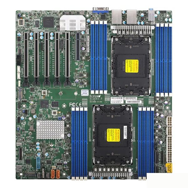 Supermicro MBD-X13DAI-T-B E-ATX, 2xLGA4677 C741, 16xDDR5, 10xSATA, 2x10GbE, IPMI, VGA