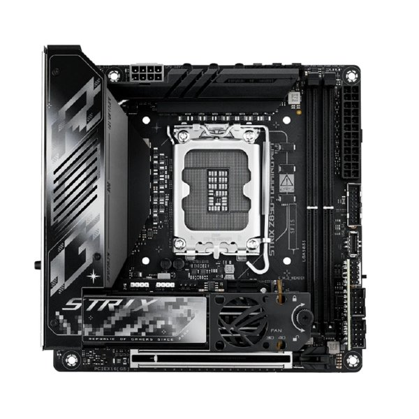 Материнская плата ASUS ROG STRIX Z890-I GAMING WIFI LGA1851 mini-ITX 2xDDR5 PCIEx16 2xM.2 2xThunderbolt USB-C HDMI 2.5GLAN Wi-Fi 7