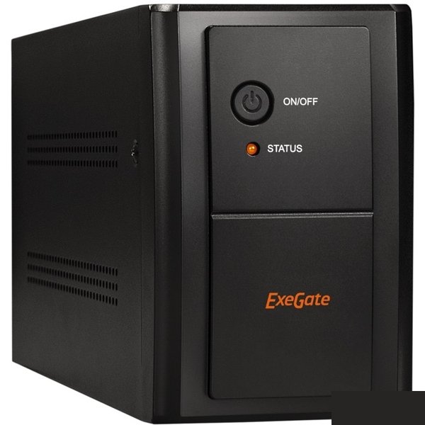 Exegate EP285480RUS ИБП ExeGate SpecialPro UNB-1000.LED.AVR.C13.RJ.USB <1000VA/650W, LED, AVR, 6*IEC-C13, RJ45/11, USB, Black>