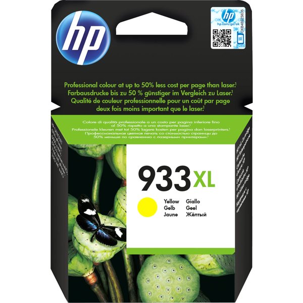 HP CN056AE Картридж №933XL, Yellow {Officejet 6100/6600/6700, Yellow}