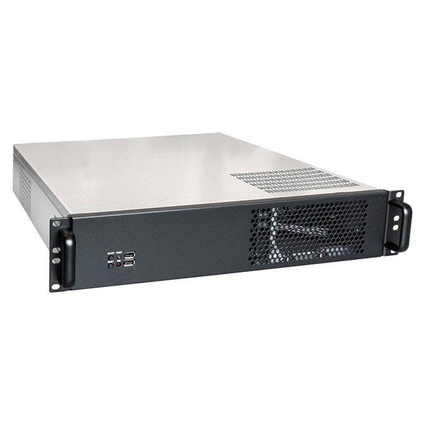 Exegate EX284974RUS Серверный корпус ExeGate Pro 2U550-08 <RM 19", высота 2U, глубина 550, БП 600ADS, 2*USB>