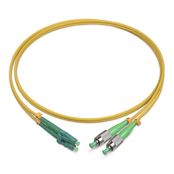 Cabeus FOP(d)-9-FC/APC-LC/APC-1,5m Шнур оптический duplex FC/APC-LC/APC 9/125 sm 1,5м LSZH