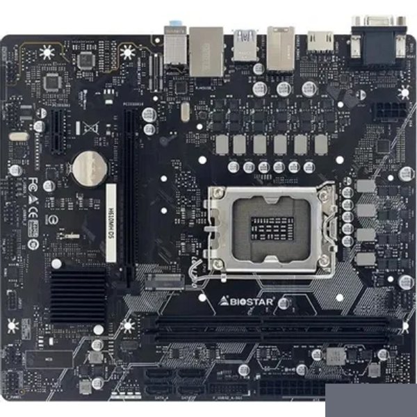 Biostar H610MH D5 {Soc-1700 Intel H610 2xDDR5 mATX AC`97 8ch(7.1) GbLAN RAID+VGA+HD}