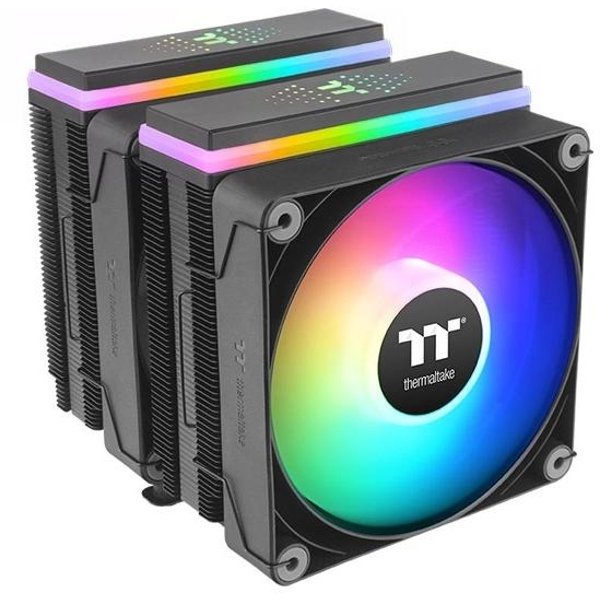 Устройство охлаждения(кулер) Thermaltake Astria 600 ARGB Soc-AM5/AM4/1200/1700/1851 черный 4-pin 26.8dB Al 265W Ret (CL-P121-CA12SW-A)
