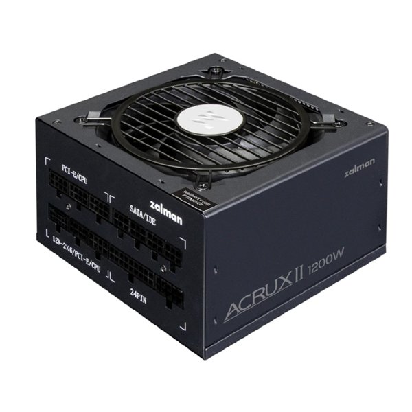 Zalman <ARX2>ZM1200-ARX2  <1200W, PCIe 5.1, ATX v3.1, FCM, 80+ Platinum, Retail>