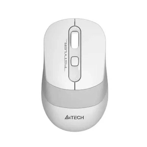 Мышь беспроводная A4Tech Fstyler FG10 , белый/серый , оптическая, 2000dpi , USB, 4 кнопки [1147569]