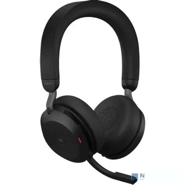 Jabra 27599-999-999 Наушники с микрофоном Jabra Evolve2 75, Link380a MS Stereo Black черный накладные BT/Radio оголовье (27599-999-999)