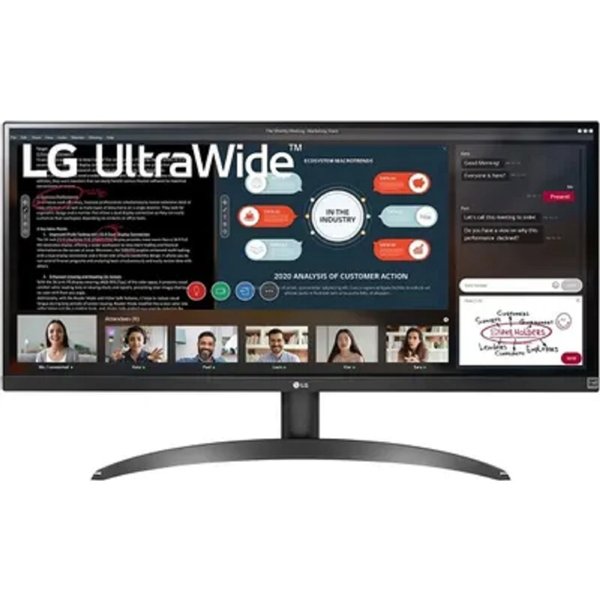 LCD LG 29" 29WP500-B UltraGear {IPS 2560x1080 75hz 5ms 250cd 1000:1 8bit(6bit+FRC) HDR10 2xHDMI2.0 AudioOut }