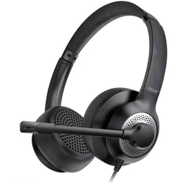 Acer OHW309 [ZL.HDSEE.004] черный 1.6м накладные USB