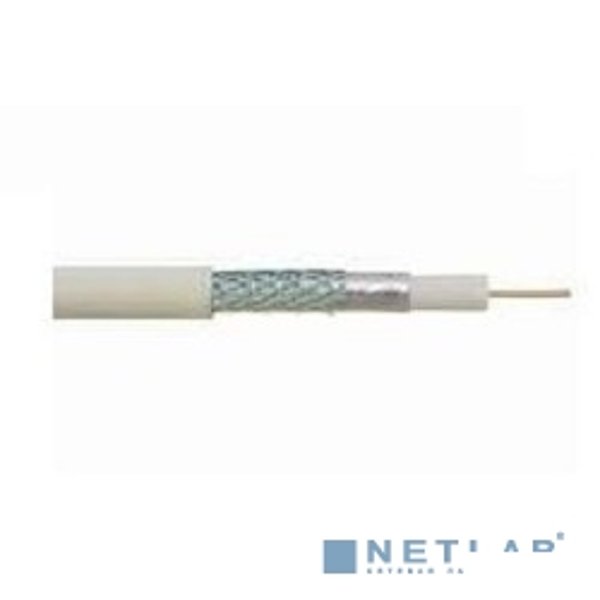 REXANT (01-2233) Кабель RG-6U+CU, 64*, 75 Ом, (305м.), белый