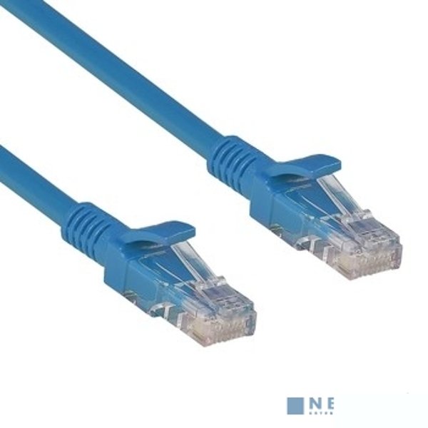 Exegate EX282035RUS Патч-корд UTP-RJ45-RJ45-5e-5M-BL, UTP, cat.5e, 5м, синий
