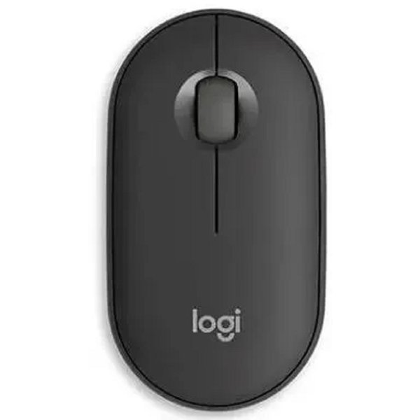 Мышь Logitech Pebble 2 M350S графитовый оптическая (4000dpi) silent беспроводная BT USB для ноутбука (2but)