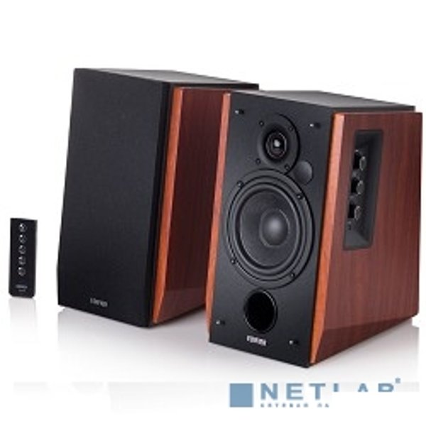 Edifier R1700 ВТ Black {2.0 Активные, 2 x 33W RMS, 85 дБА, дерево, беспроводной пульт ДУ}