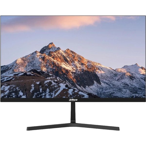 Dahua DHI-LM24-B221S 23.8"(16:9) FullHD монитор IPS. LED подсветка, 1920x1080, 250 кд/м2, 1500:1,178°/178°, 1 мс, 144Гц, Цвет: 16.7Млн (8 бит), VESA: 75x75 м. DPx1, HDMIx1, Аудио выход x1, Динамики