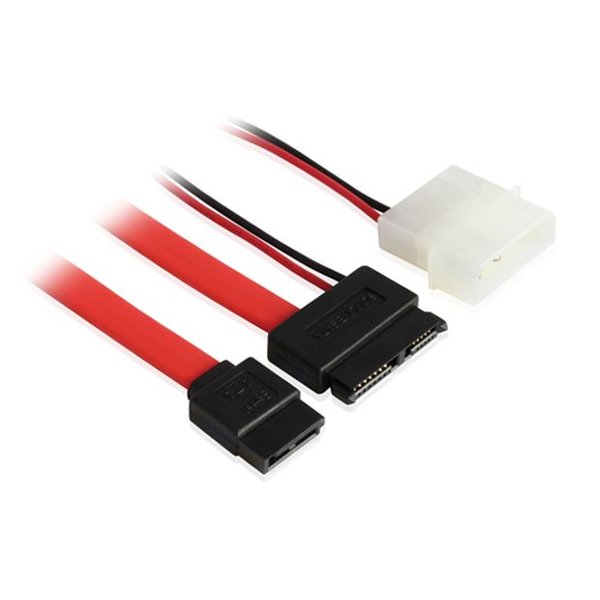 Greenconnect mSATA - SATA II, molex 0.5м