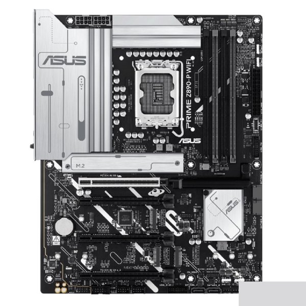 ASUS PRIME Z890-P (Socket 1851, ATX, 4xDDR5(256GB), DP/HDMI/USB Type-C, 1xPCIe 5.0x16, 3xPCIe 4.0x16, 1xLAN (2.5GbE), 4xSATA 6Gb/s, 4xM.2,  2xUSB 3.2, 4xUSB 2.0)