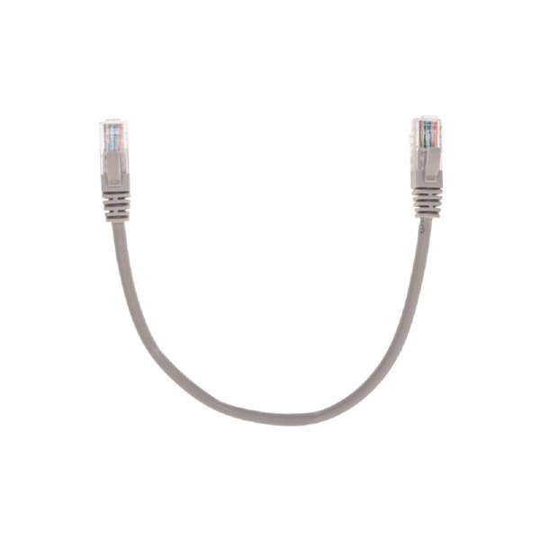 Rexant (02-0100-03) Патч-корд U/UTP, CAT 5e, RJ45-RJ45, 26AWG, LSZH, серый, 0,3м