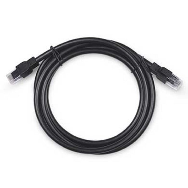 Cabeus PC-ARM-UTP-RJ45-Cat.6a-2m-PE Патч-корд U/UTP, категория 6a, 2xRJ45/8p8c, неэкранированный, армированный гофрированной стальной лентой, черный, РЕ, внешний, 2м