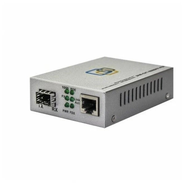 SNR-CVT-1000SFP-V2 SNR Медиаконвертер 10/100/1000-Base-T / 1000Base-FX с SFP-портом