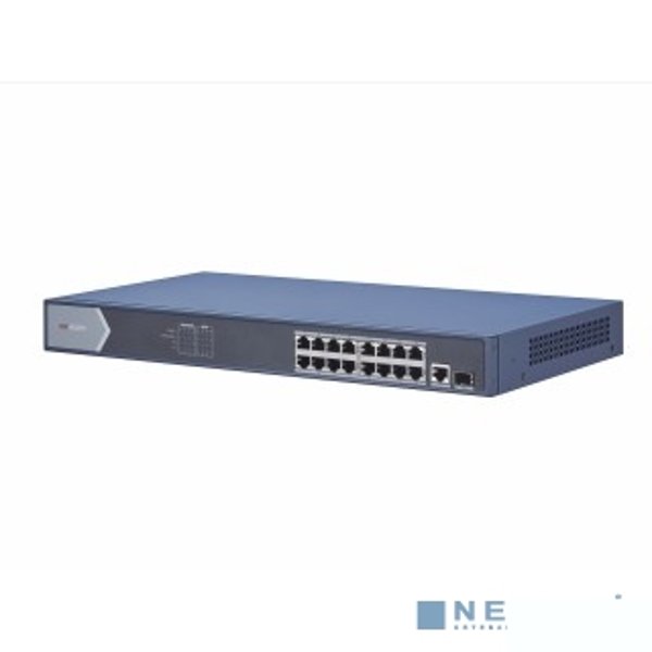 HIKVISION DS-3E0518P-E/M 16 RJ45 1000M PoE с грозозащитой 6кВ