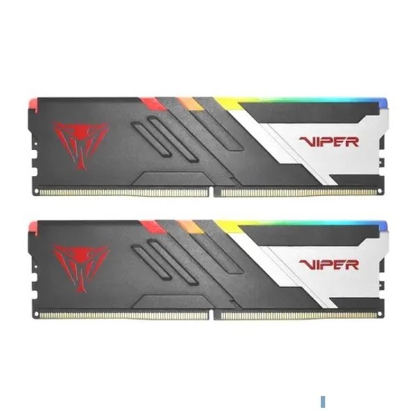 Память DDR5 2x32Gb 5600MHz Patriot PVVR564G560C40K Viper Venom RGB RTL Gaming PC5-44800 CL40 DIMM 288-pin 1.35В kit с радиатором Ret