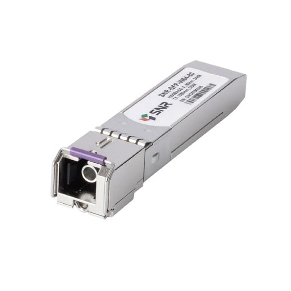 SNR SNR-SFP-W54-80-LC Одноволоконный модуль, SFP WDM 1000Base-BX, разъем LC, рабочая длина волны Tx/Rx: 1550/1490нм, дальность до 80км (24dB), с поддержкой функции DDM