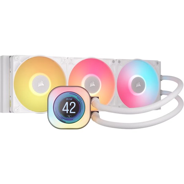Corsair iCUE LINK TITAN 360 RX LCD White