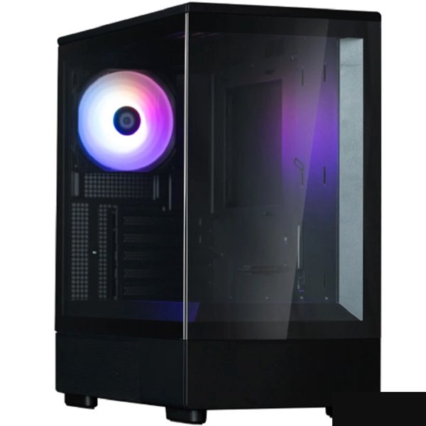 Корпус Zalman P10 Black mATX Mini Tower PC Case, ZM-AF120 ARGBx1