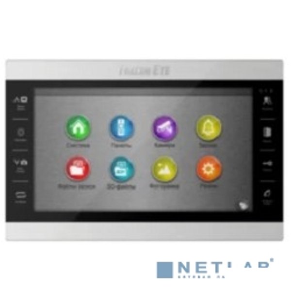 Falcon Eye Atlas Plus HD Black MHD Видеодомофон c поддержкой 1080P: дисплей 10" TFT