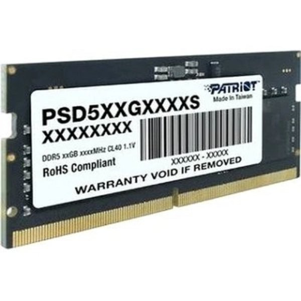 Patriot DDR5 SODIMM 16GB 5600MHz PSD516G560081S Signature RTL PC5-44800 CL46 288-pin 1.1В single rank Ret