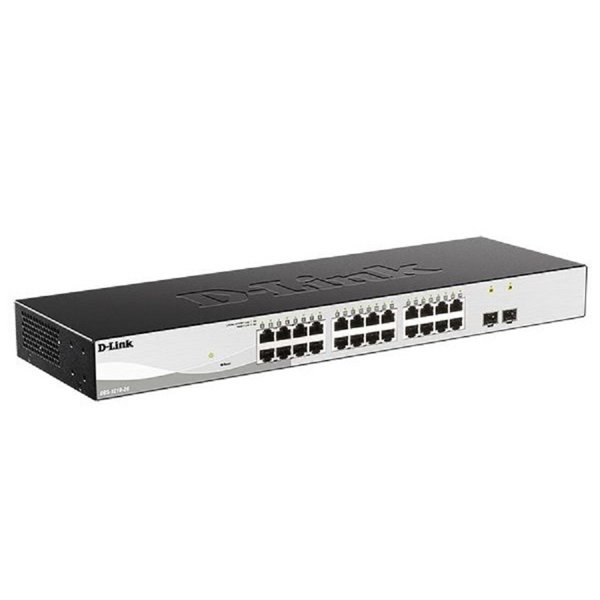 D-Link DGS-1210-26/F3A Управляемый L2 коммутатор с 24 портами 10/100/1000Base-T и 2 портами 1000Base-X SFP