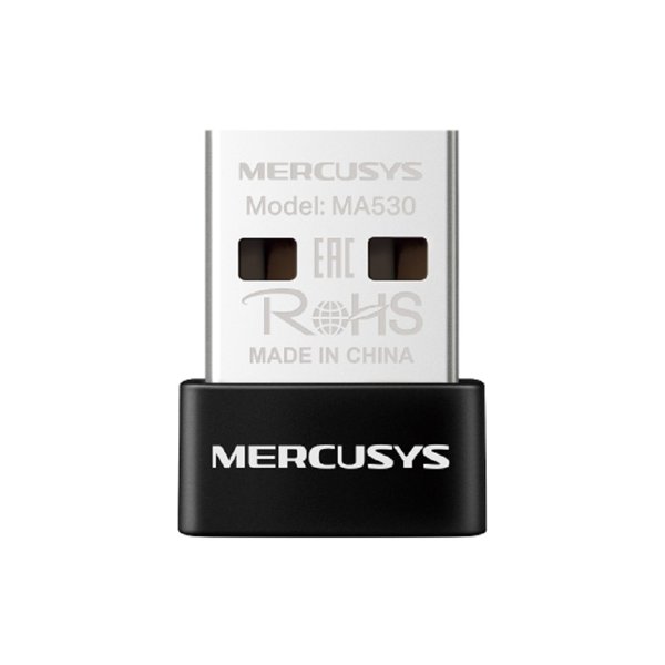 Mercusys MA530 Сверхкомпактный USB-адаптер с поддержкой Bluetooth 5.4