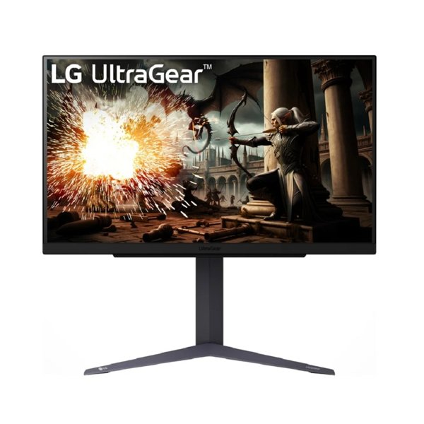LCD LG 27" 27GS75Q-B с поворотом экрана {IPS 2560x1440 200Hz 1ms 178/178 300cd 1000:1 2xHDMI2.0 DisplayPort1.4)