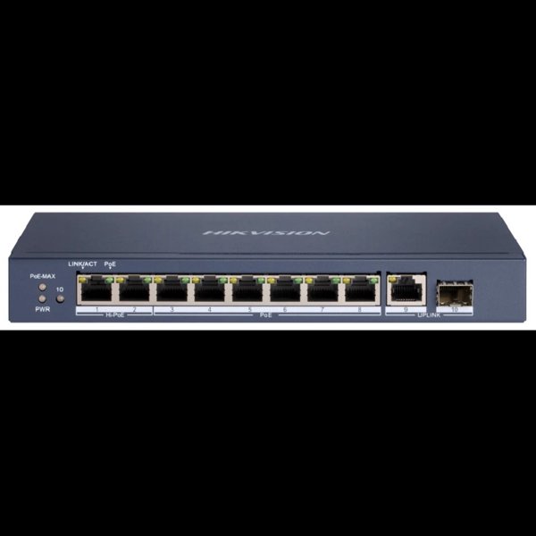 HIKVISION DS-3E0510HP-E 6 RJ45 1000M PoE с грозозащитой 6кВ