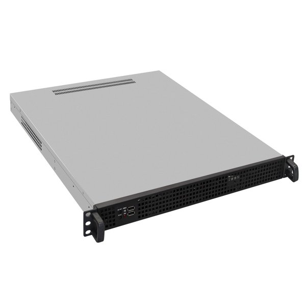 Exegate EX264265RUS Серверный корпус Exegate Pro 1U550-04 <RM 19",  высота 1U, глубина 550, без БП, USB>