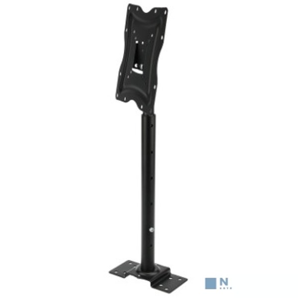 REXANT Кронштейн для телевизора 13"- 37" дюймов, потолочный подвесной   серия PROFI чёрный {13"-37" Максимальная нагрузка: 25 кг VESA: 75х75, 100х100, 200х200 мм}