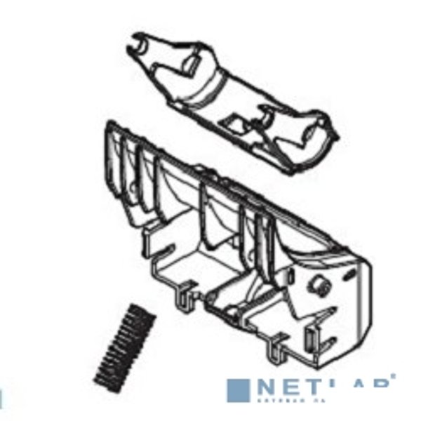 Запчасть для оргтехники KYOCERA Ролик тормозной в сборе Kyocera M3040dn/M3040idn/M3540idn/M3550idn/ FS-2100DN/4100DN/4200DN,4300DN