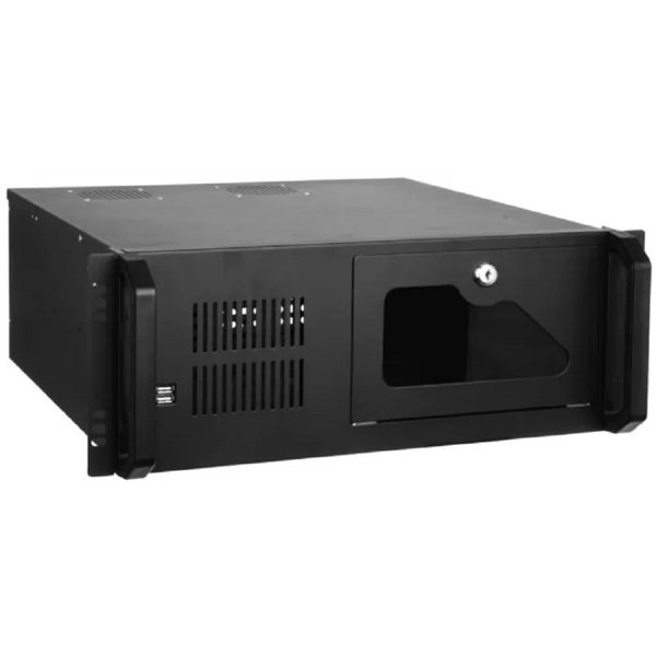 Exegate EX254717RUS Серверный корпус Exegate Pro 4U450-26 / 4U4020S <RM 19", высота 4U, глубина 450, без БП, USB>