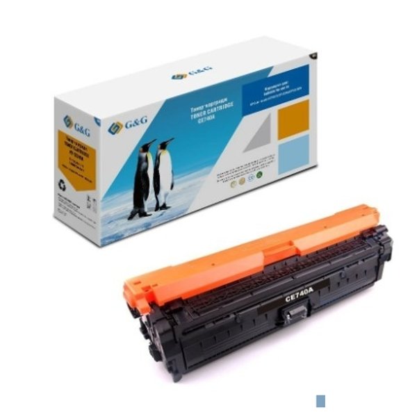 Картридж лазерный G&G GG-CE740A черный (7000стр.) для HP LJ CP5220/CP5221/CP5223/CP5225