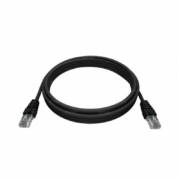 NTSS Патч-корд NTSS RJ45/8P8C, T568B UTP 6 кат. литой, 0.5 метров, LSZH, черный NTSS-PC-UTP-RJ45-6-0.5-LSZH-BL