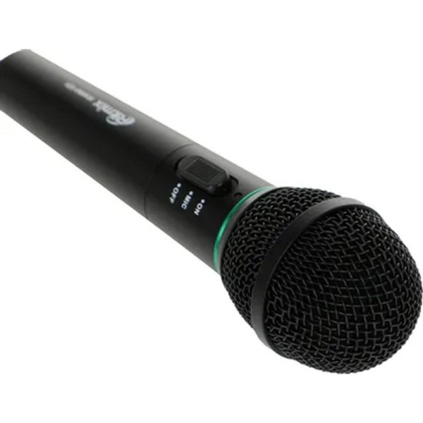 RITMIX RWM-101 black { 85 дБ, максимальная девиация: ± 30 КГц, переключатель вкл./выкл., 3 pin XLR - Jack 6.3 mm, 3 м, питание микрофона: 1,5 В (постоянный ток DC, батарейки АА)}