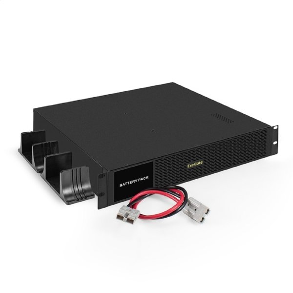 Exegate EX299045RUS Батарейный блок ExeGate PowerExpert BX-2U5000.48V.8S7Ah для UHB-5000 (батареи 12V 7.2Ah - 8шт, Rackmount 2U/Tower, металлический корпус, Black)